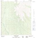 115N10 Borden Creek Topographic Map Thumbnail