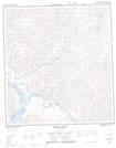115O06 Stewart River Topographic Map Thumbnail 1:50,000 scale