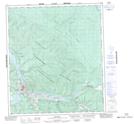 116B03 Dawson Topographic Map Thumbnail 1:50,000 scale