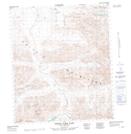 116B09 North Fork Pass Topographic Map Thumbnail 1:50,000 scale