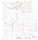 116B16 Lomond Lake Topographic Map Thumbnail 1:50,000 scale