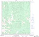 116C02 Sixtymile Topographic Map Thumbnail 1:50,000 scale