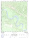 116C10 Mount Gladman Topographic Map Thumbnail 1:50,000 scale