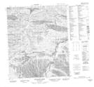116G01 Engineer Creek Topographic Map Thumbnail 1:50,000 scale