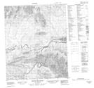 116G07 Mount Bouvette Topographic Map Thumbnail