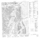 116G14 Mount Fowlie Topographic Map Thumbnail 1:50,000 scale