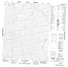 116I05 Greaves Creek Topographic Map Thumbnail
