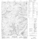 116N10 Caribou Bar Creek Topographic Map Thumbnail