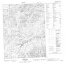 116O07 Choho Hill Topographic Map Thumbnail 1:50,000 scale