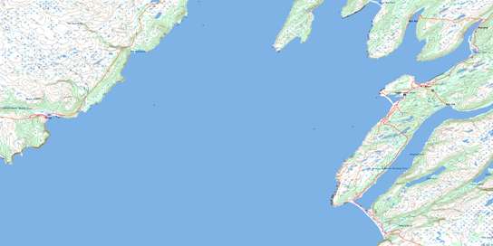 St Mary's Topo Map 001K13 at 1:50,000 scale - National Topographic System of Canada (NTS) - Toporama map