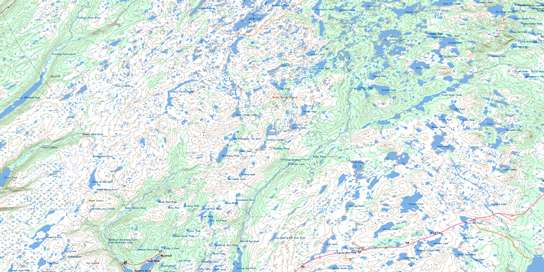 Biscay Bay River Topographic map 001K14 at 1:50,000 Scale