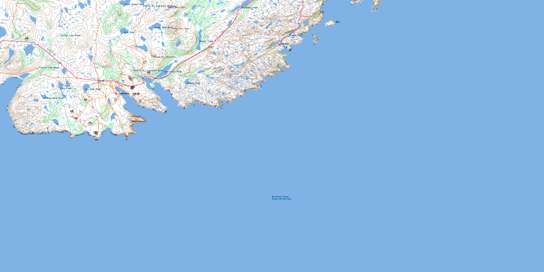St Lawrence Topographic map 001L14 at 1:50,000 Scale