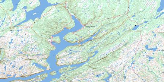St Alban's Topo Map 001M13 at 1:50,000 scale - National Topographic System of Canada (NTS) - Toporama map