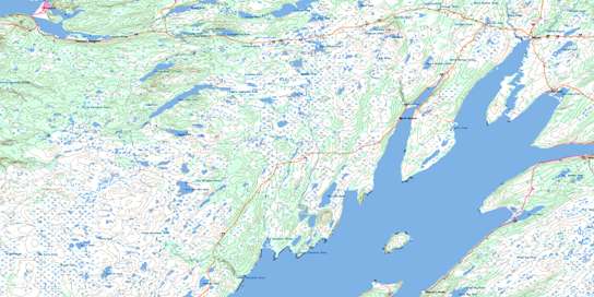 Placentia Topographic map 001N04 at 1:50,000 Scale