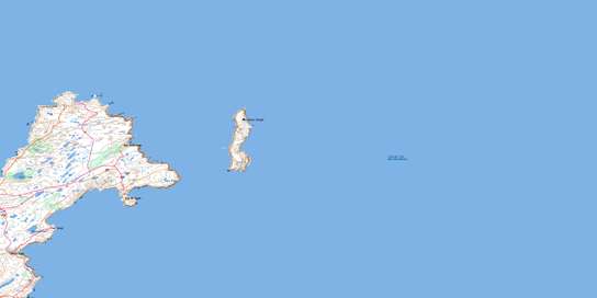 Bay De Verde Topographic map 002C02 at 1:50,000 Scale