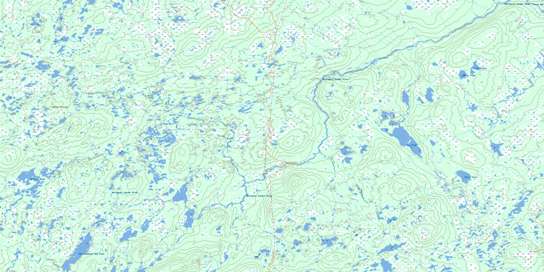 Burnt Hill Topo Map 002D05 at 1:50,000 scale - National Topographic System of Canada (NTS) - Toporama map