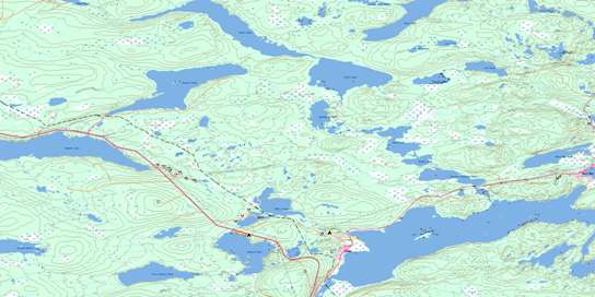 Gambo Topographic map 002D16 at 1:50,000 Scale