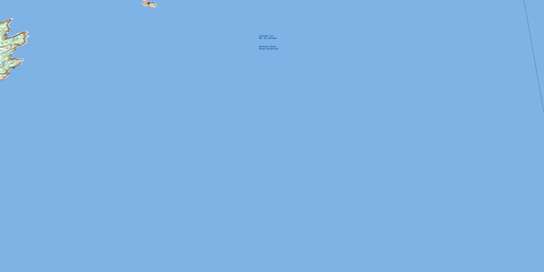 Cape St. John Topographic map 002E14 at 1:50,000 Scale