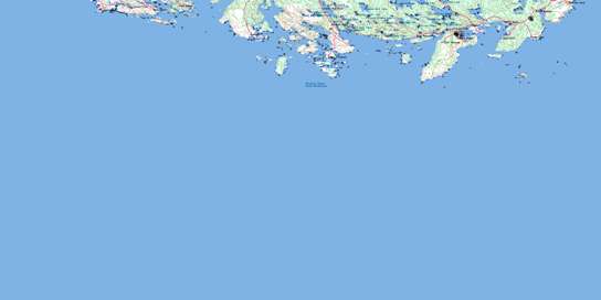 Sambro Topo Map 011D05 at 1:50,000 scale - National Topographic System of Canada (NTS) - Toporama map