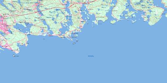 West Chezzetcook Topo Map 011D11 at 1:50,000 scale - National Topographic System of Canada (NTS) - Toporama map