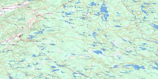 Upper Musquodoboit Topographic map 011E02 at 1:50,000 Scale