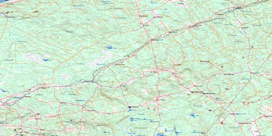 Kennetcook Topographic map 011E04 at 1:50,000 Scale