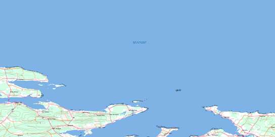 Malagash Topographic map 011E14 at 1:50,000 Scale
