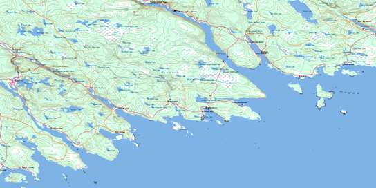 Country Harbour Topo Map 011F04 at 1:50,000 scale - National Topographic System of Canada (NTS) - Toporama map