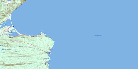 Dingwall Topographic map 011K16 at 1:50,000 Scale