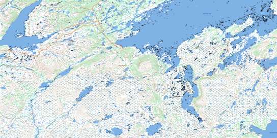Wolf Mountain Topo Map 012A02 at 1:50,000 scale - National Topographic System of Canada (NTS) - Toporama map