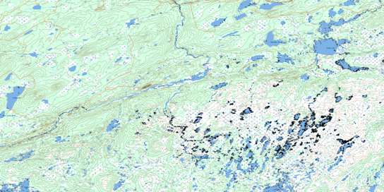 Noel Paul's Brook Topo Map 012A09 at 1:50,000 scale - National Topographic System of Canada (NTS) - Toporama map
