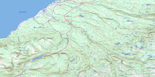 St Fintan's Topo Map 012B02 at 1:50,000 scale - National Topographic System of Canada (NTS) - Toporama map