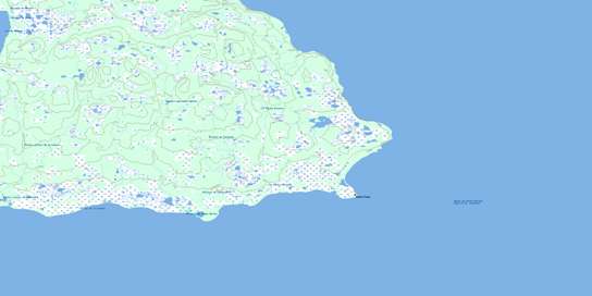 Pointe Heath Topographic map 012F04 at 1:50,000 Scale