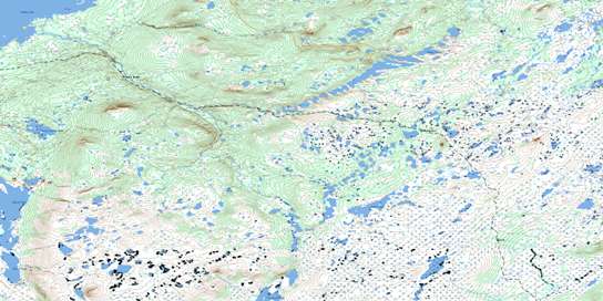 The Topsails Topo Map 012H02 at 1:50,000 scale - National Topographic System of Canada (NTS) - Toporama map