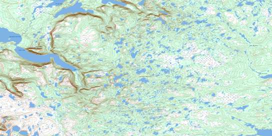 Indian Lookout Topo Map 012I03 at 1:50,000 scale - National Topographic System of Canada (NTS) - Toporama map