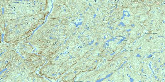 Petite Riviere De L'Abbe-Huard Topo Map 012M03 at 1:50,000 scale - National Topographic System of Canada (NTS) - Toporama map