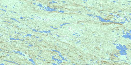 Lac Golet Topographic map 012N15 at 1:50,000 Scale