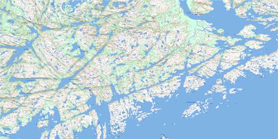 St-Augustin-Saguenay Topo Map 012O02 at 1:50,000 scale - National Topographic System of Canada (NTS) - Toporama map