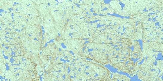 Riviere A Saumon Topo Map 012O11 at 1:50,000 scale - National Topographic System of Canada (NTS) - Toporama map