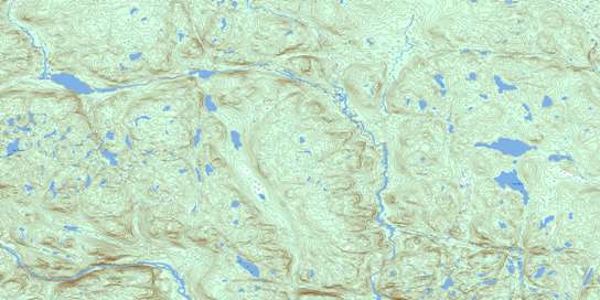 Lac Mery Topographic map 012O15 at 1:50,000 Scale