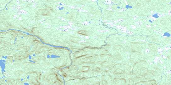 No Title Topographic map 013A04 at 1:50,000 Scale