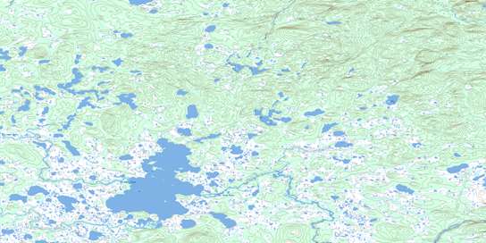 No Title Topo Map 013A06 at 1:50,000 scale - National Topographic System of Canada (NTS) - Toporama map