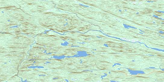 No Title Topo Map 013A10 at 1:50,000 scale - National Topographic System of Canada (NTS) - Toporama map