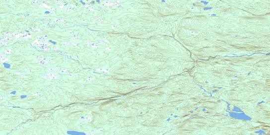 No Title Topo Map 013A11 at 1:50,000 scale - National Topographic System of Canada (NTS) - Toporama map