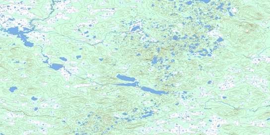 No Title Topo Map 013A12 at 1:50,000 scale - National Topographic System of Canada (NTS) - Toporama map