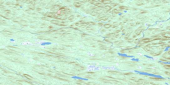 Jeffries Pond Topo Map 013A15 at 1:50,000 scale - National Topographic System of Canada (NTS) - Toporama map