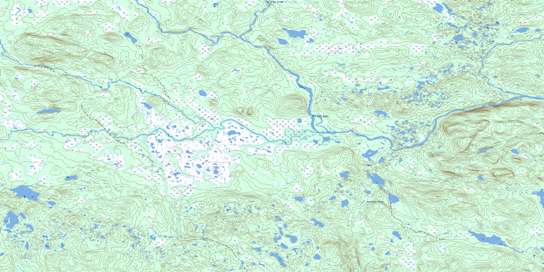 No Title Topo Map 013B01 at 1:50,000 scale - National Topographic System of Canada (NTS) - Toporama map