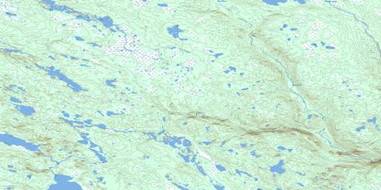 Matse River Topographic map 013B04 at 1:50,000 Scale