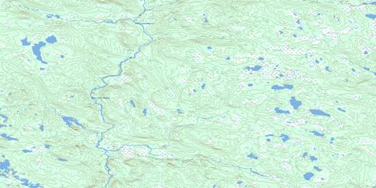 No Title Topo Map 013B06 at 1:50,000 scale - National Topographic System of Canada (NTS) - Toporama map