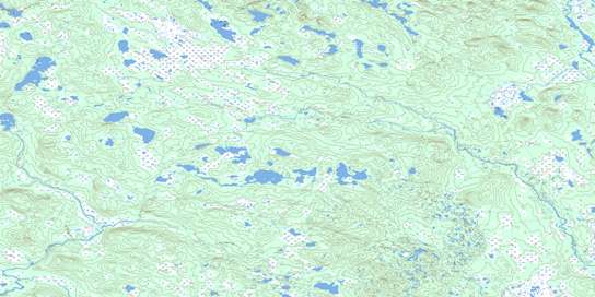 No Title Topographic map 013B07 at 1:50,000 Scale